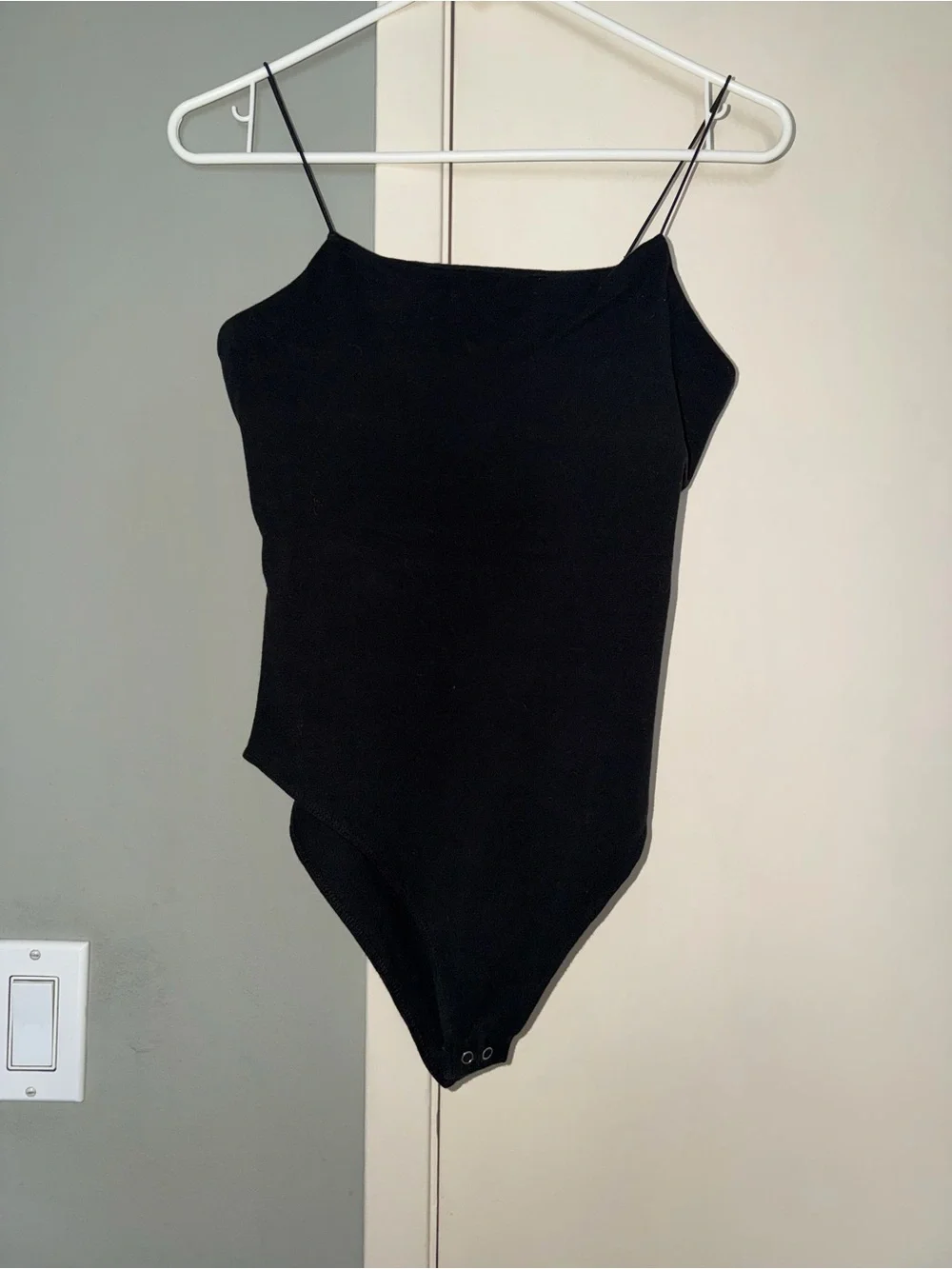 3, Seamless Spaghetti-Strap Bodysuits - Picture 4 of 5